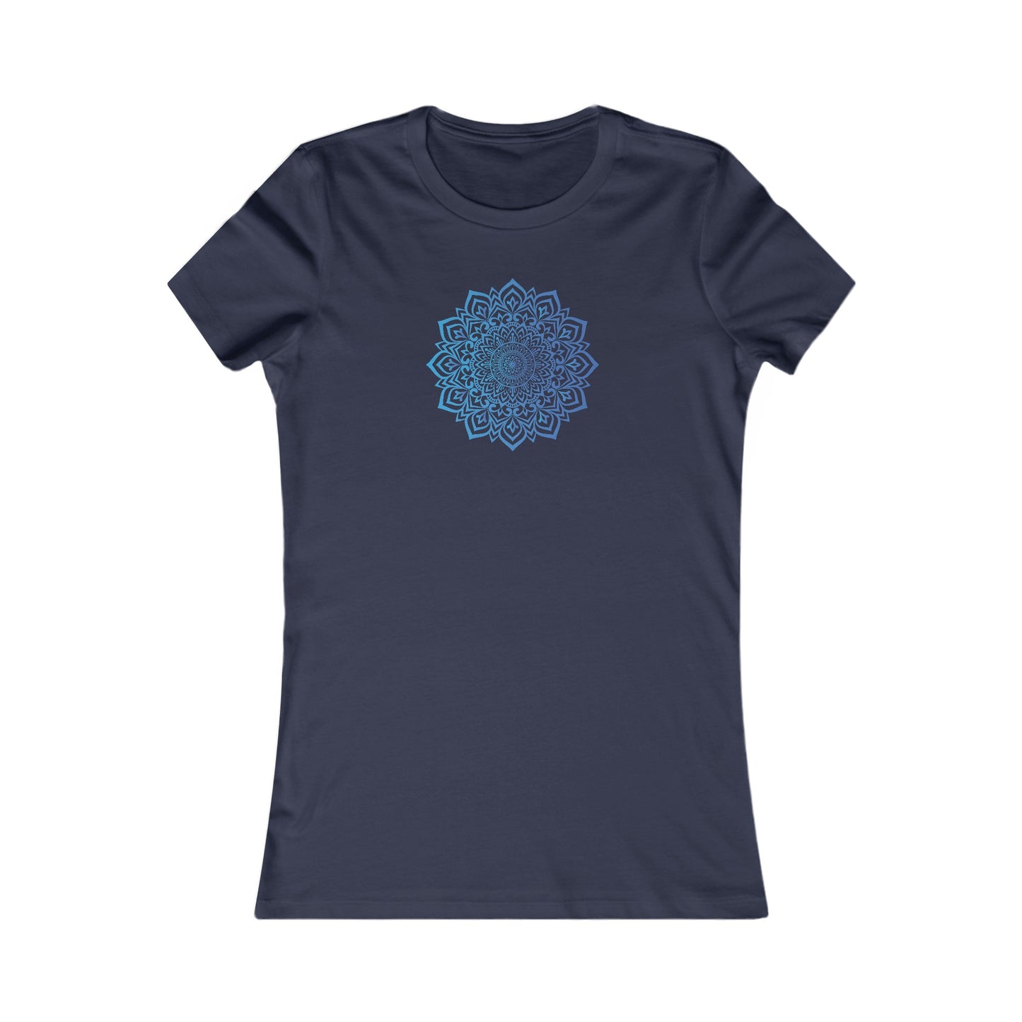 Colorful Mandala Fitted Tee (020)