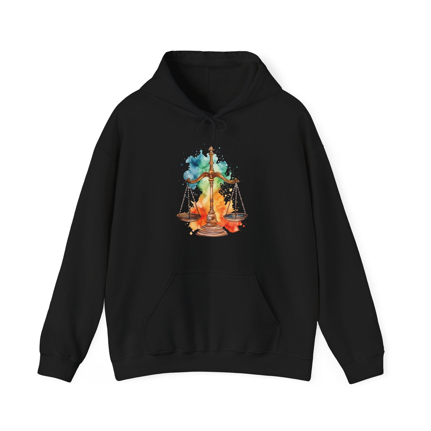 Watercolor Scale Hooded Sweatshirt