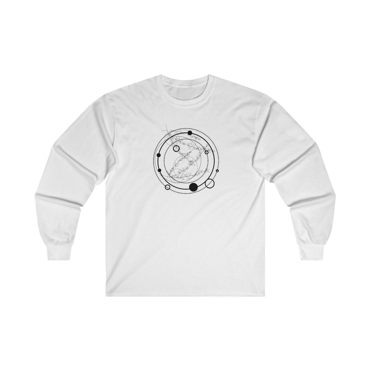 Circular Pattern Long Sleeve Tee