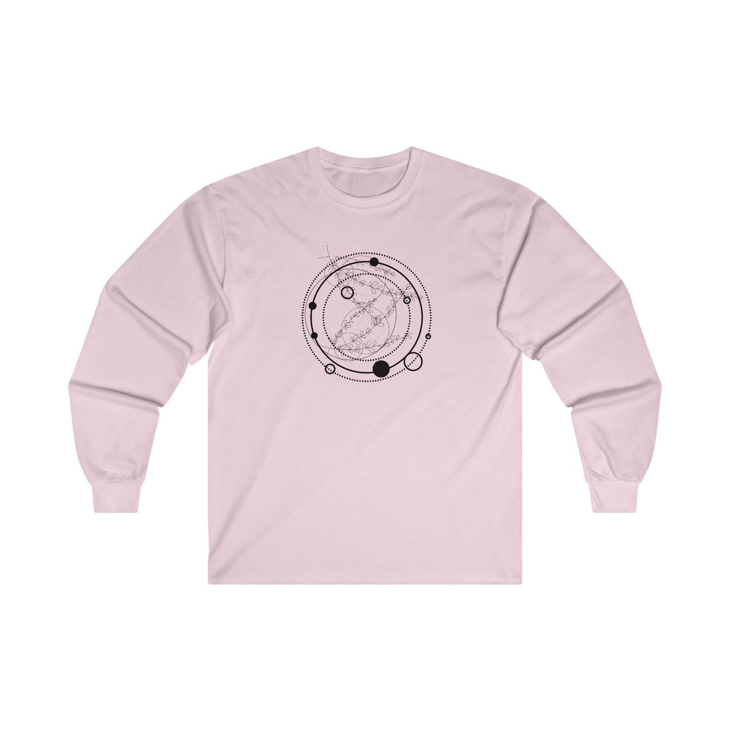 Circular Pattern Long Sleeve Tee