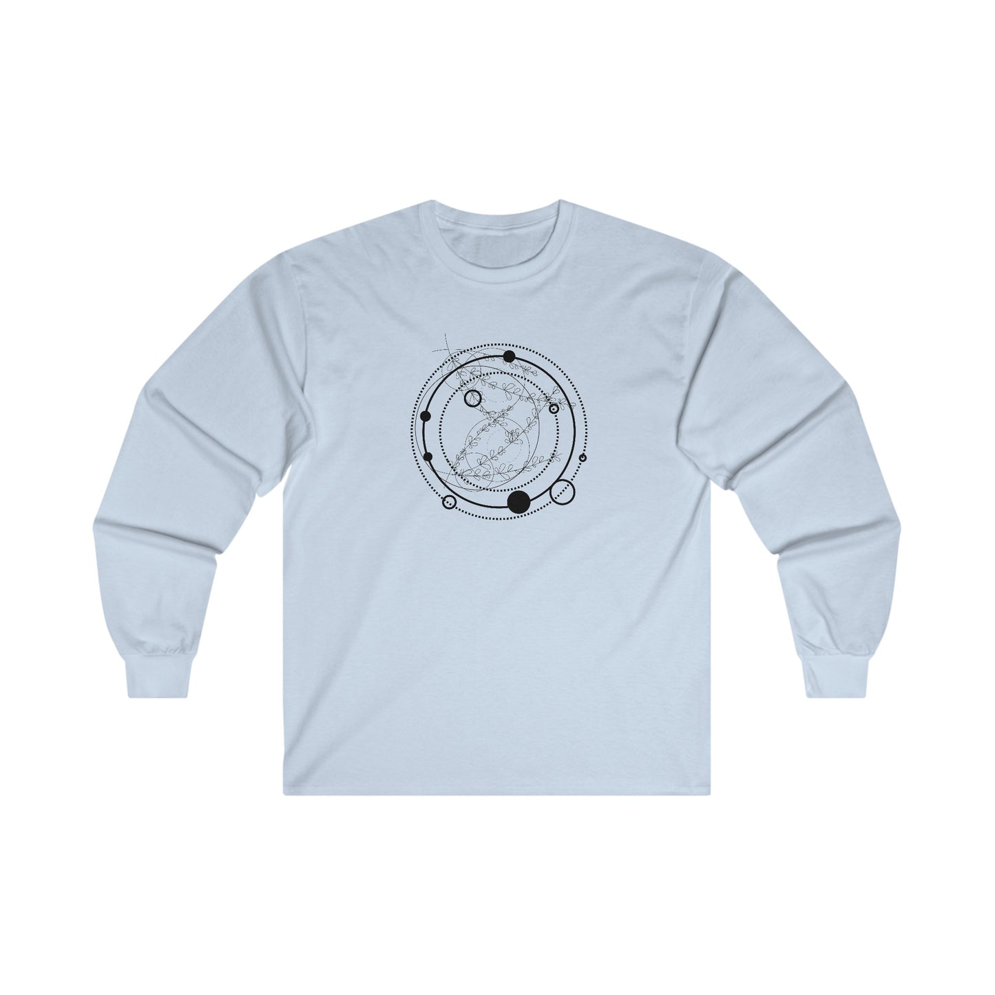 Circular Pattern Long Sleeve Tee