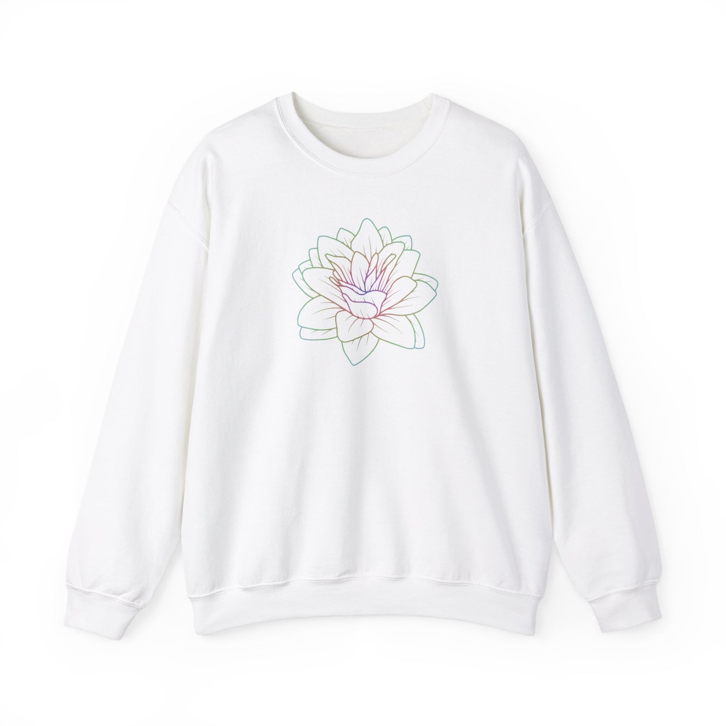 Colorful Lotus Sweatshirt