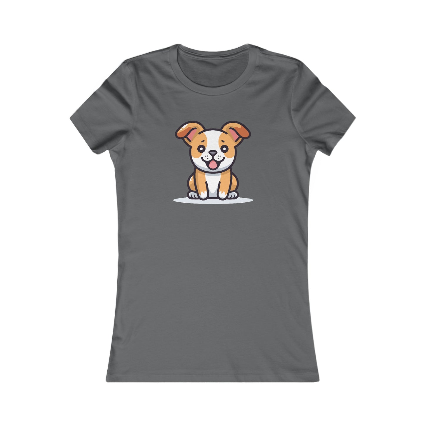 Cute Dog Fitted Tee