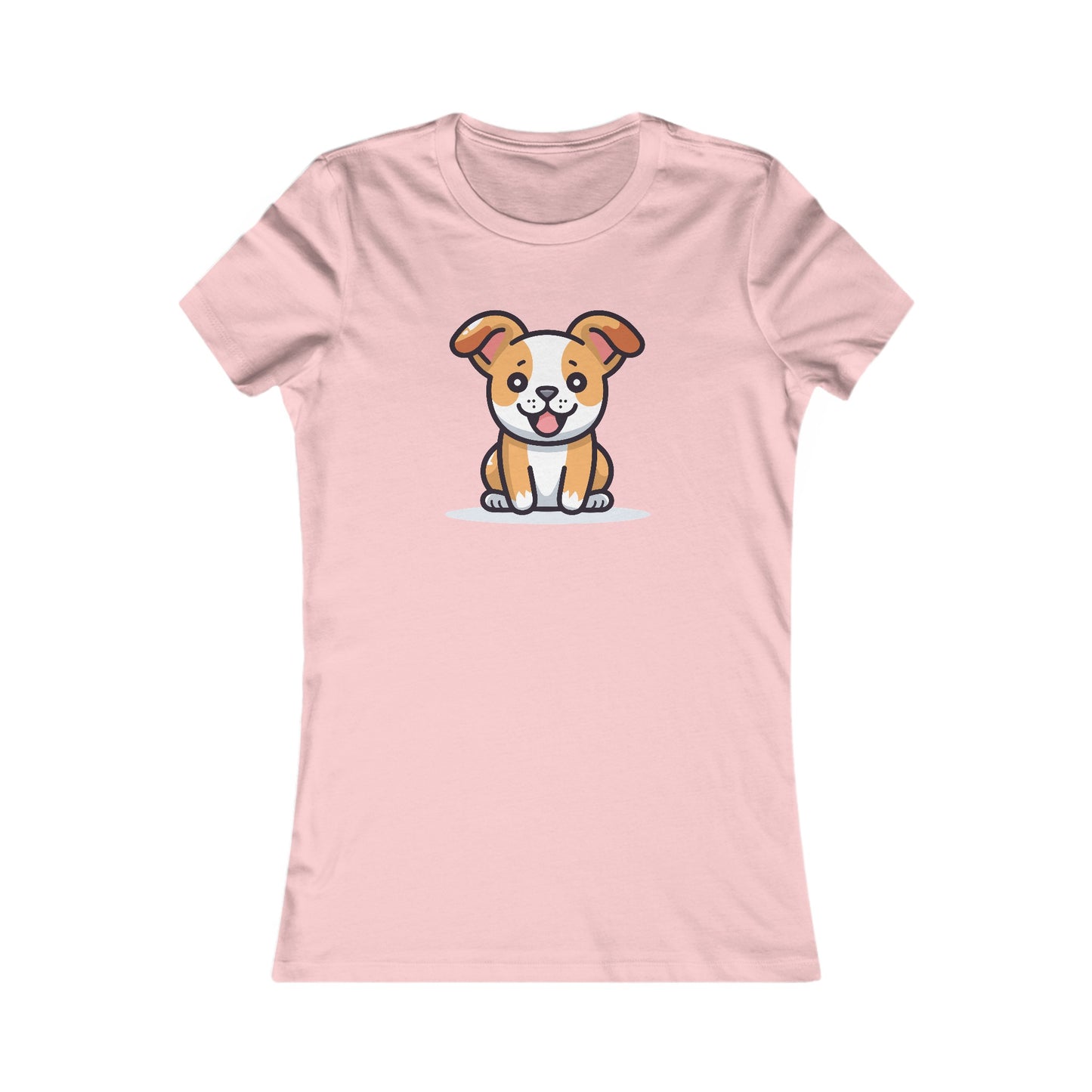 Cute Dog Fitted Tee