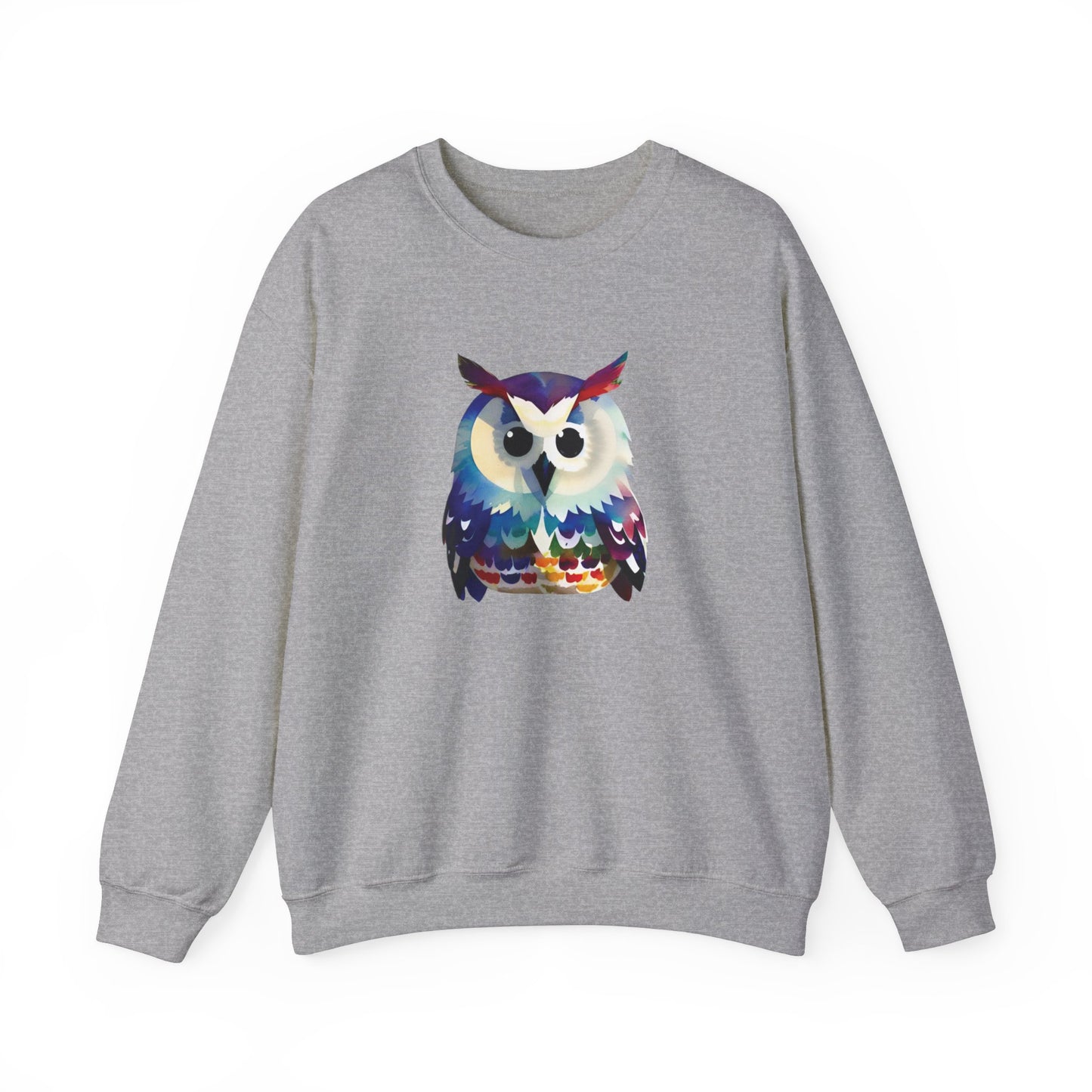 Watercolor Owl Sweatshirt