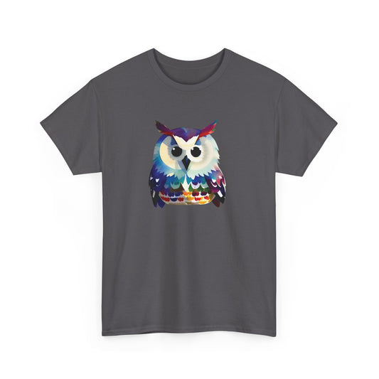 Watercolor Owl Short Sleeve Tee
