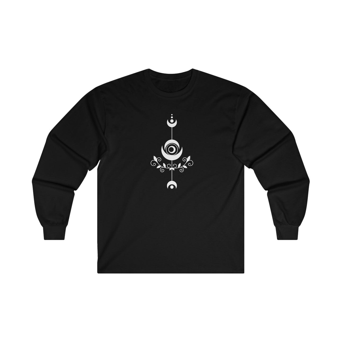 Decorative Moons Long Sleeve Tee