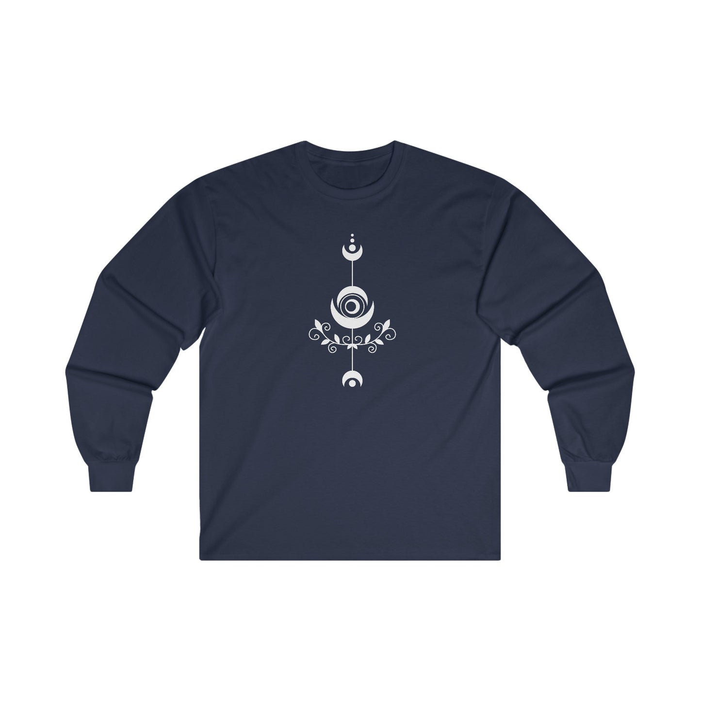 Decorative Moons Long Sleeve Tee