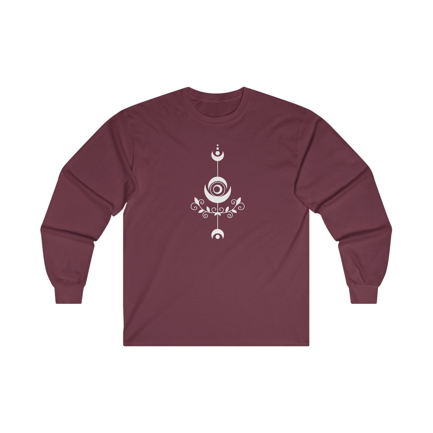 Decorative Moons Long Sleeve Tee