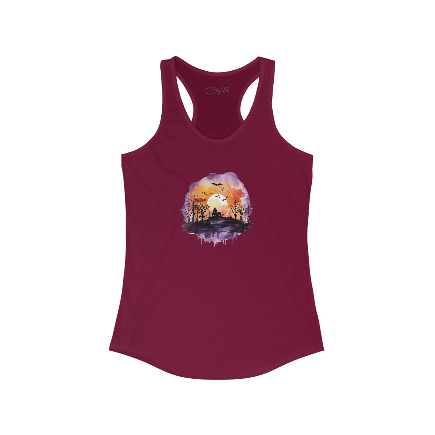 Haunted Castle Racerback Tank