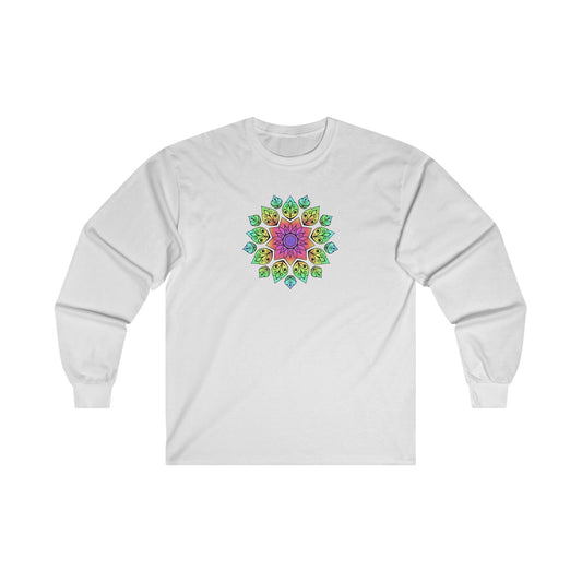 Colorful Mandala Long Sleeve Tee (004)