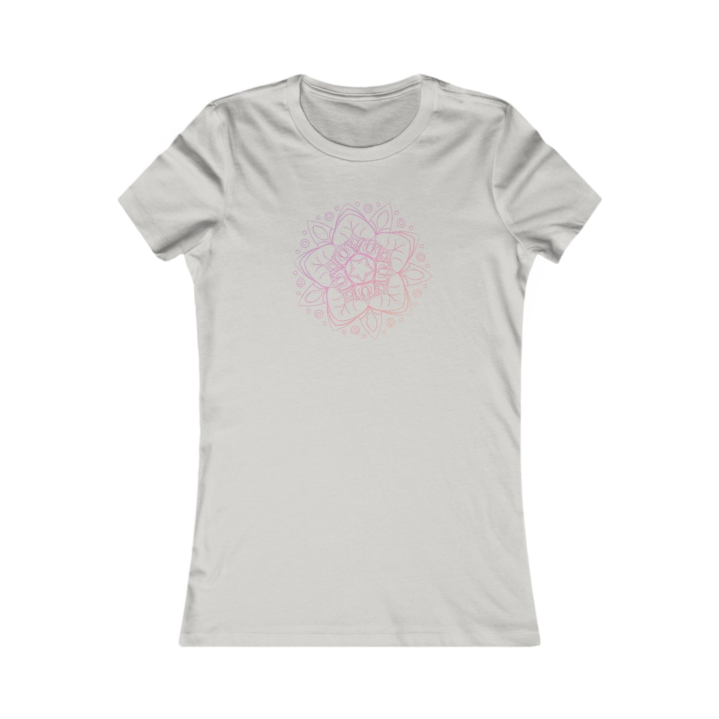 Colorful Mandala Fitted Tee (008)