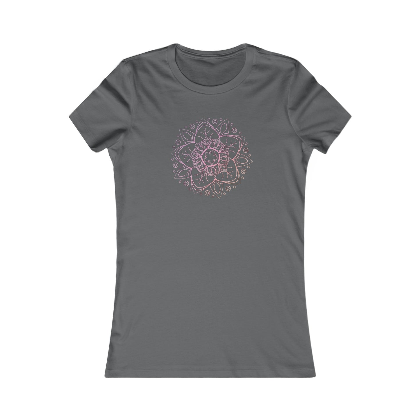 Colorful Mandala Fitted Tee (008)