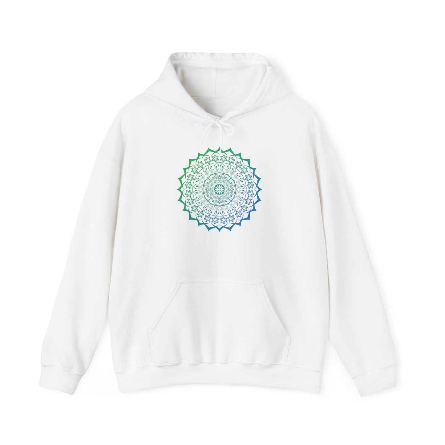 Colorful Mandala Hooded Sweatshirt (022)