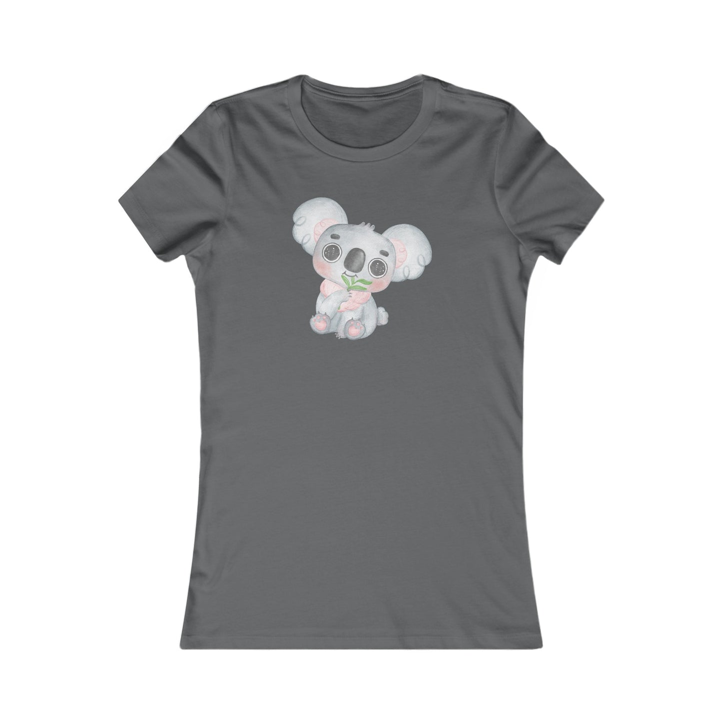 Cute Koala Fitted Tee