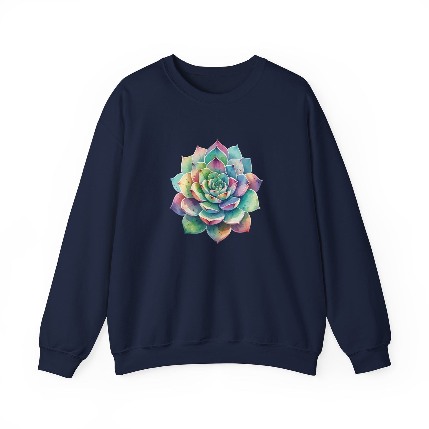 Colorful Succulent Sweatshirt