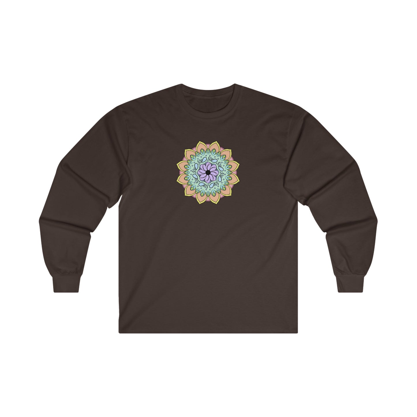 Colorful Mandala Long Sleeve Tee (003)