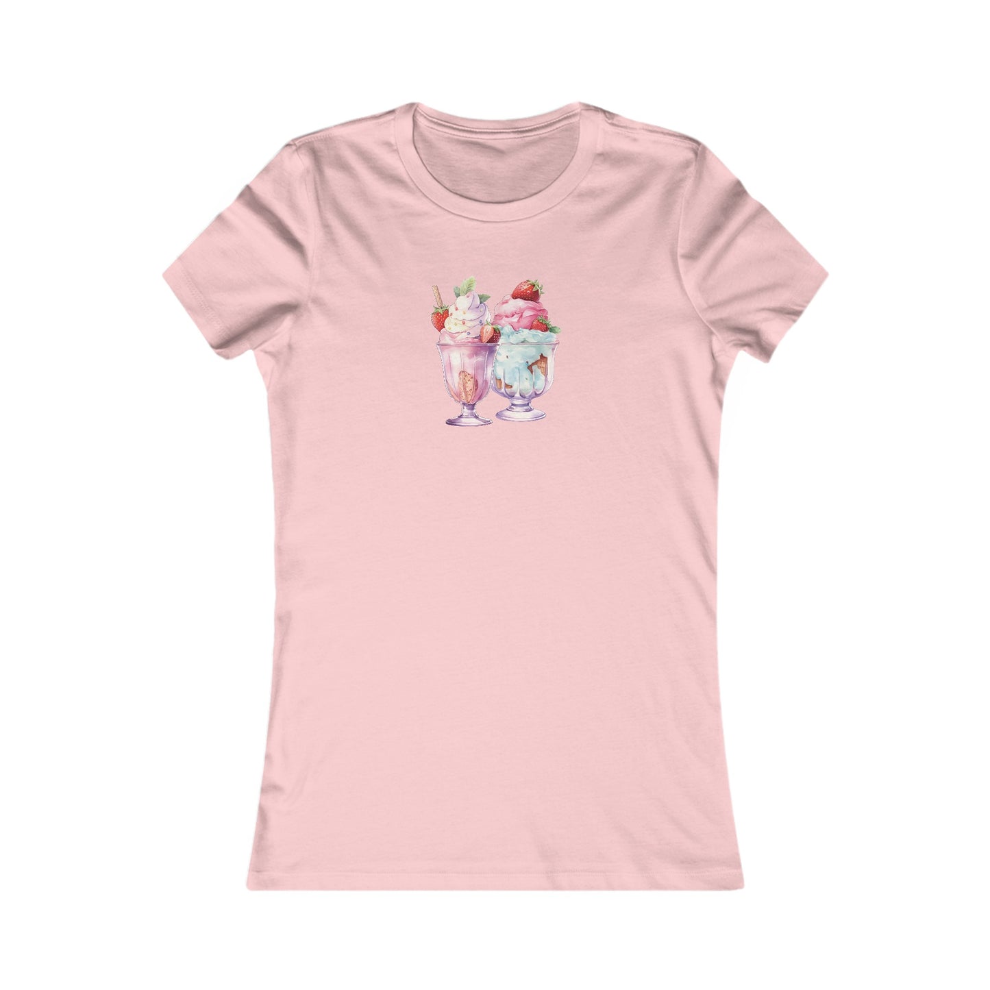 Ice Cream Sundae Fitted Tee