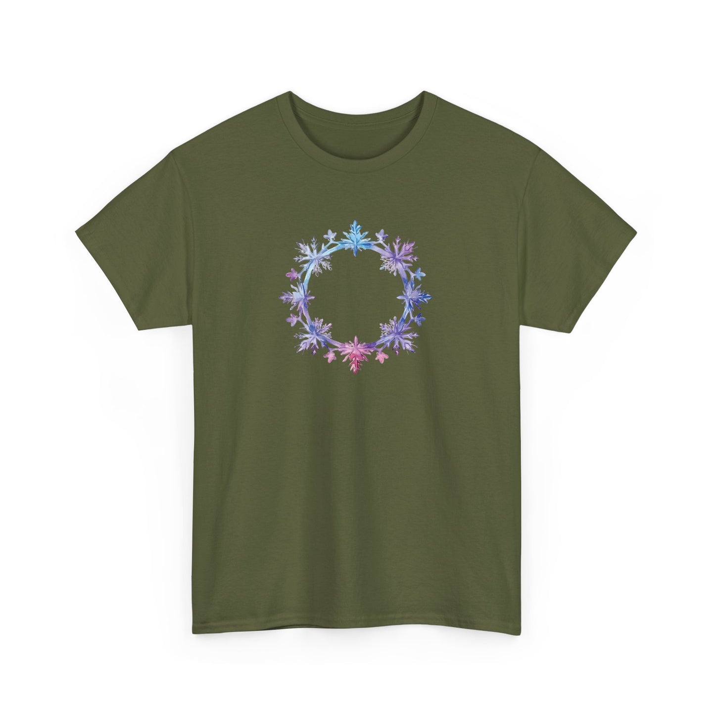 Snowflake Circle Short Sleeve Tee