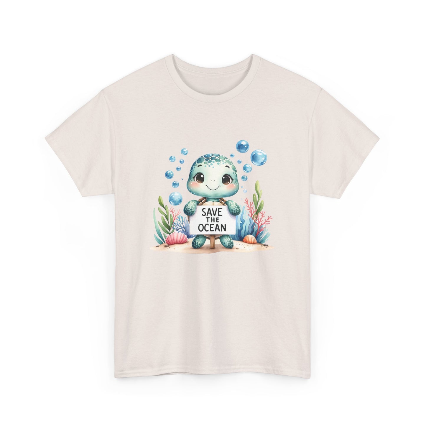 Save the Ocean Turtle Short Sleeve Tee