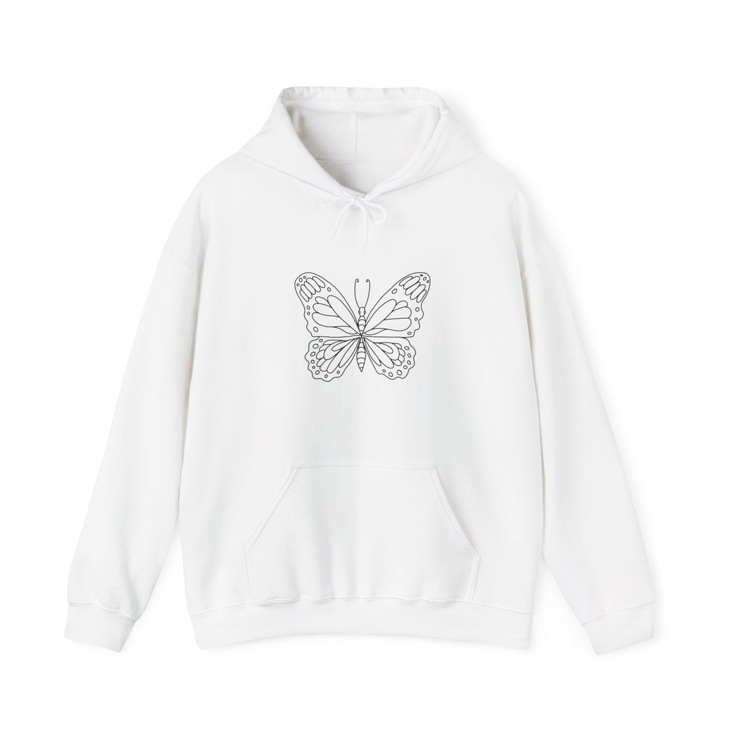 Butterfly Hooded Sweatshirt