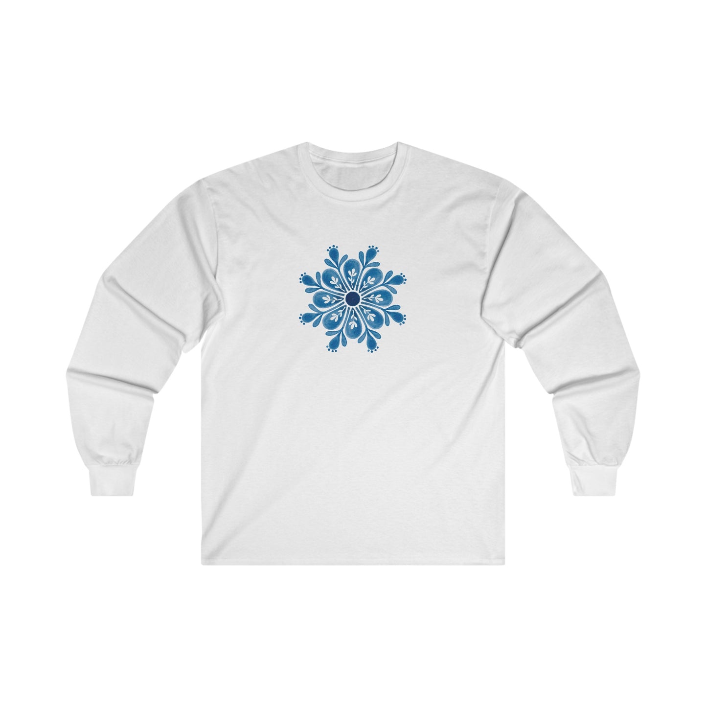 Snowflake Mandala Long Sleeve Tee