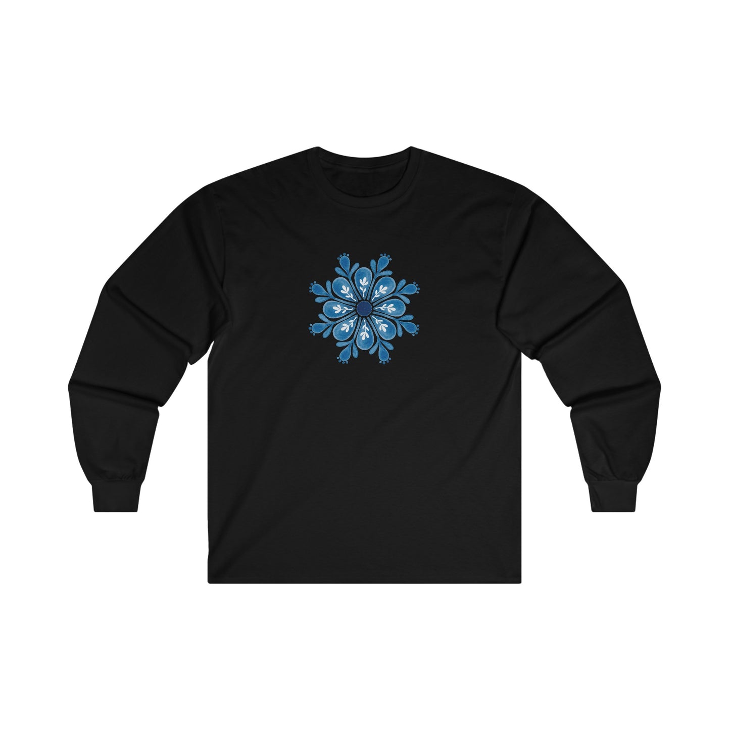 Snowflake Mandala Long Sleeve Tee