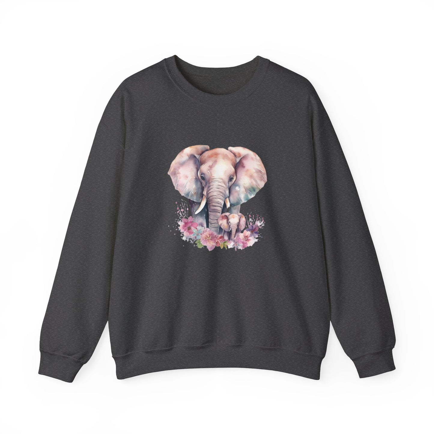 Watercolor Elephants Sweatshirt