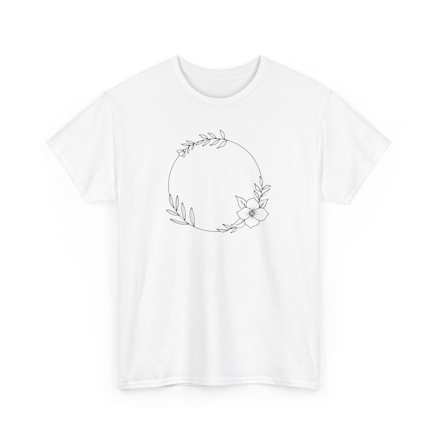Floral Circle Short Sleeve Tee