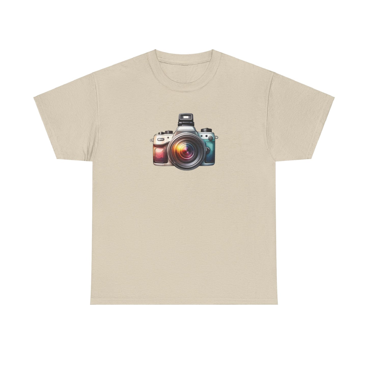 Colorful Camera Short Sleeve Tee