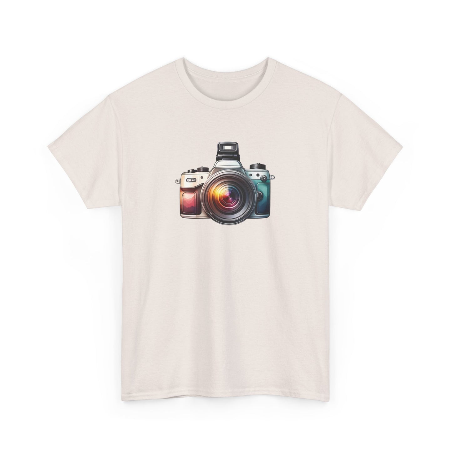 Colorful Camera Short Sleeve Tee