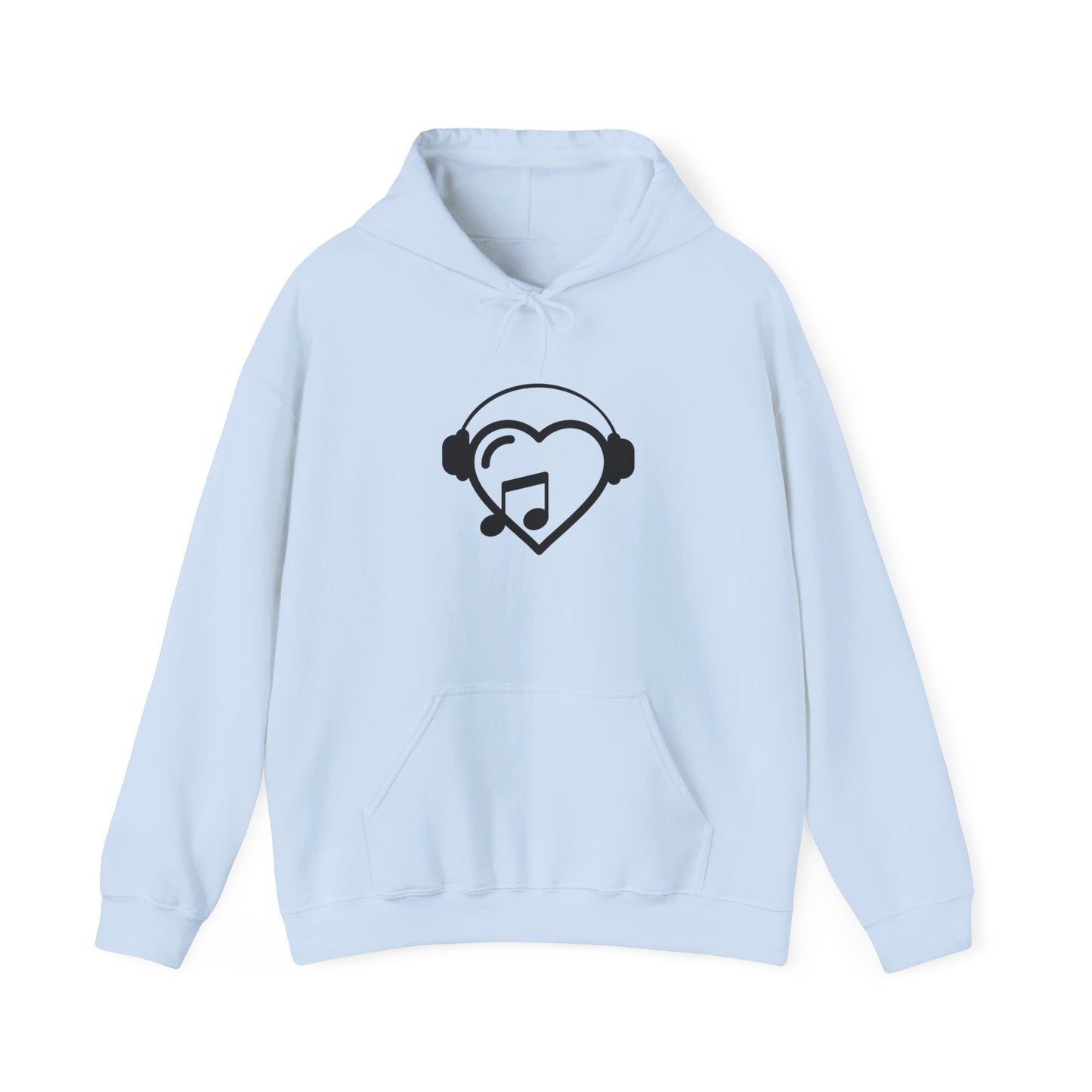 Music Heart Hooded Sweatshirt