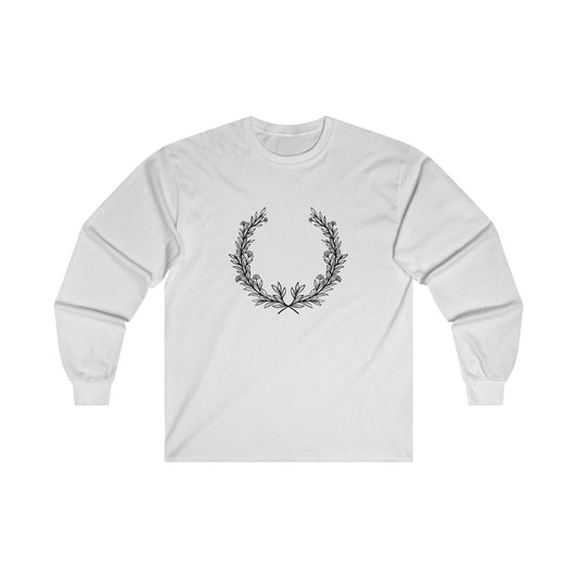 Leafy Flowers Long Sleeve Tee