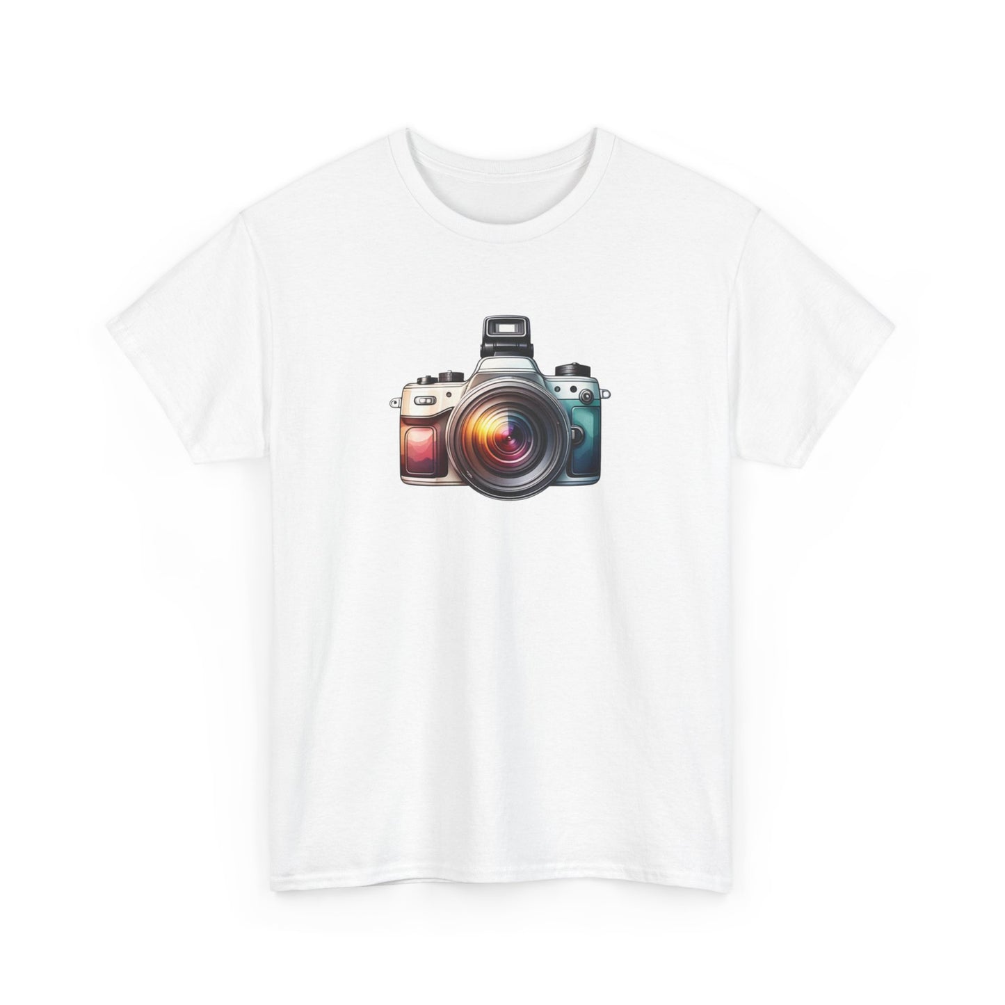 Colorful Camera Short Sleeve Tee