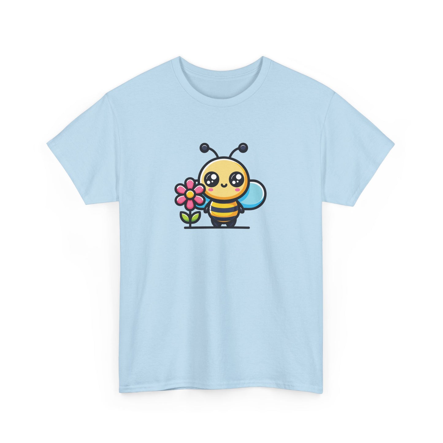 Cute Bee Short Sleeve Tee