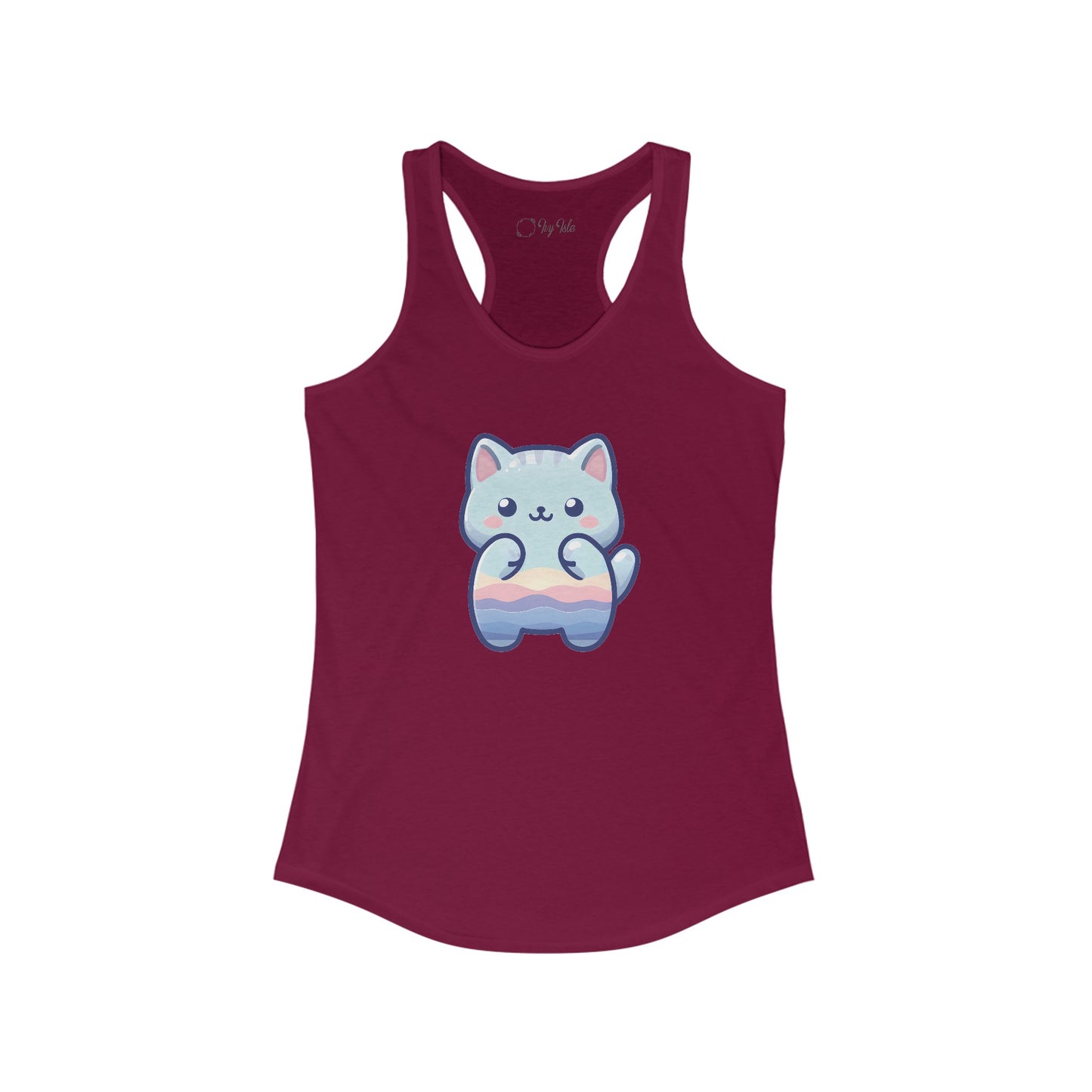 Blue Cat Racerback Tank