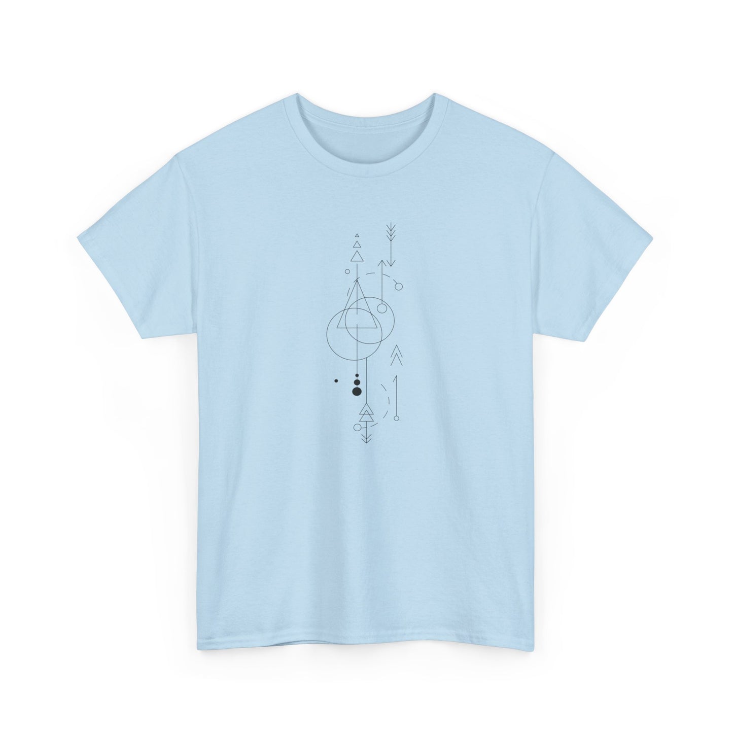 Linear Abstract Short Sleeve Tee