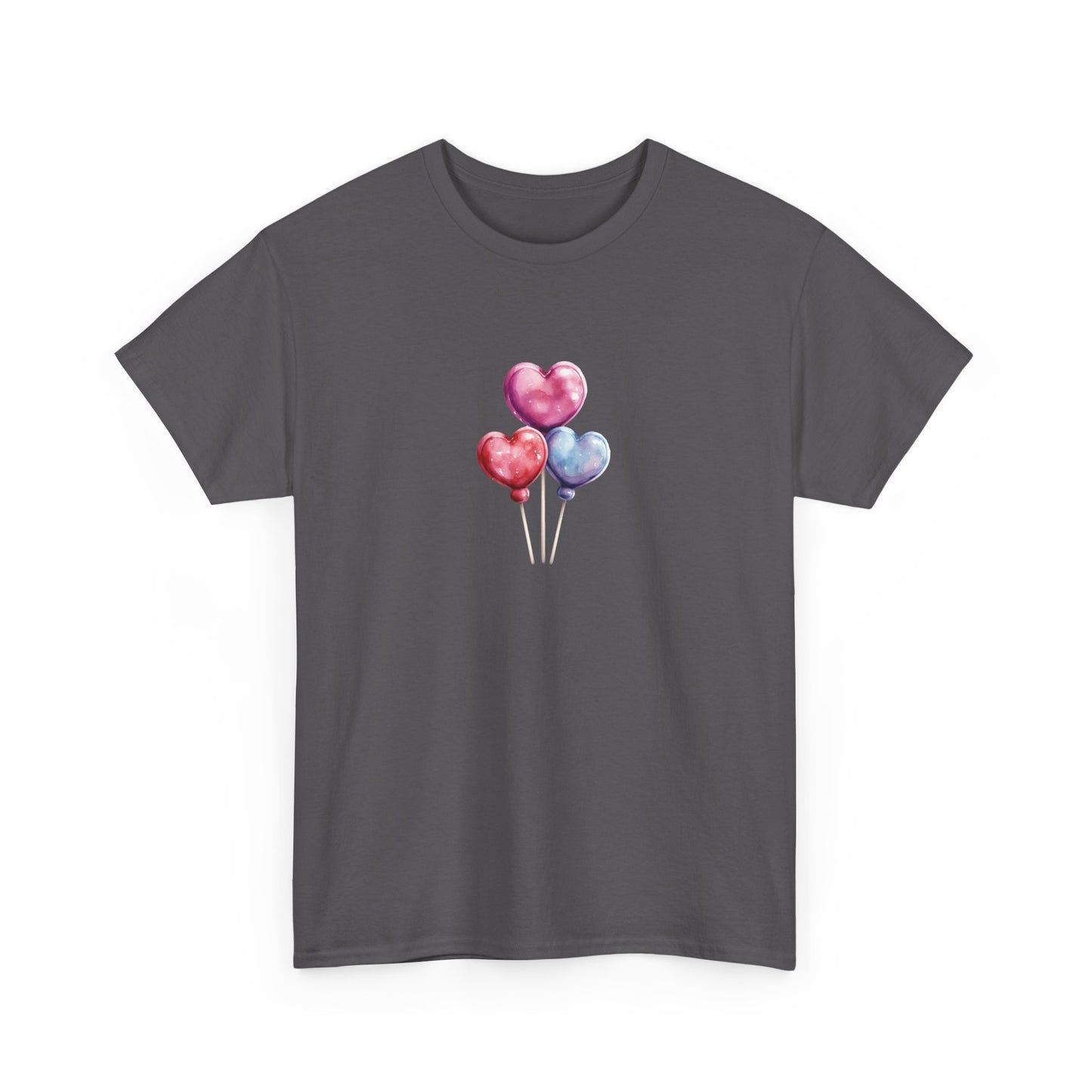 Heart Balloons Short Sleeve Tee