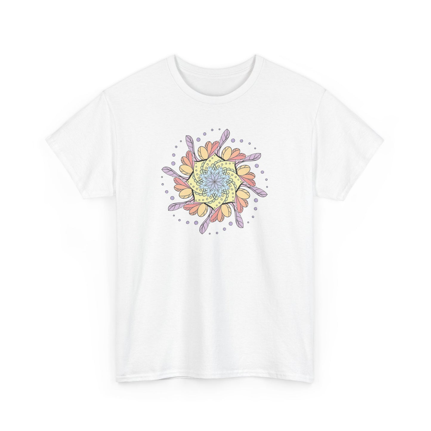 Colorful Mandala Short Sleeve Tee (032)