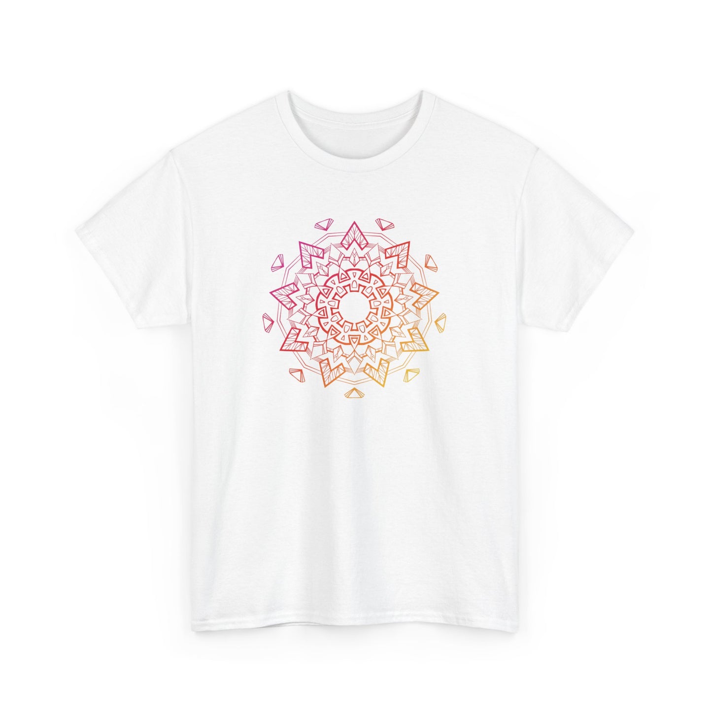 Colorful Mandala Short Sleeve Tee (006)