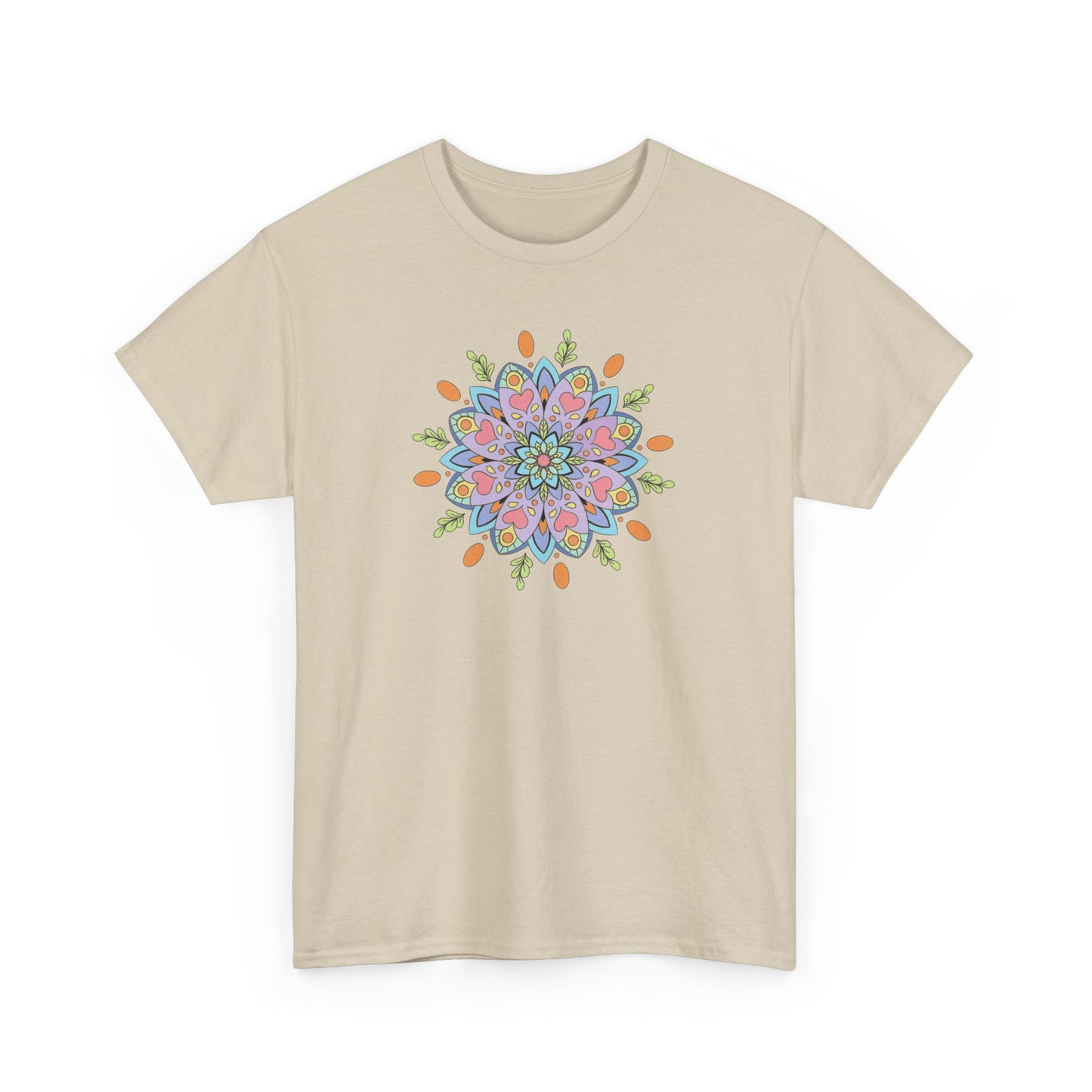 Colorful Mandala Short Sleeve Tee (031)
