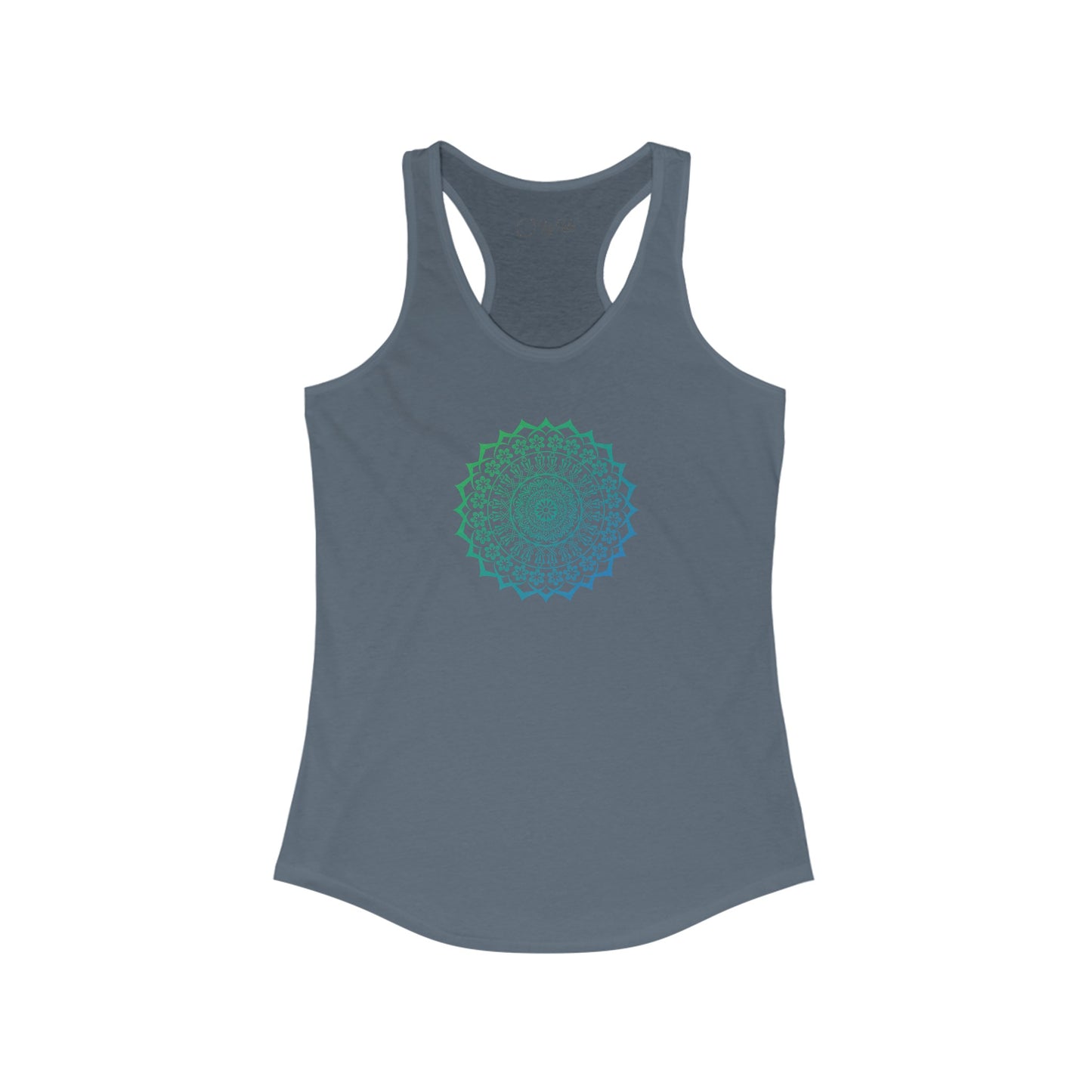 Colorful Mandala Racerback Tank (022)