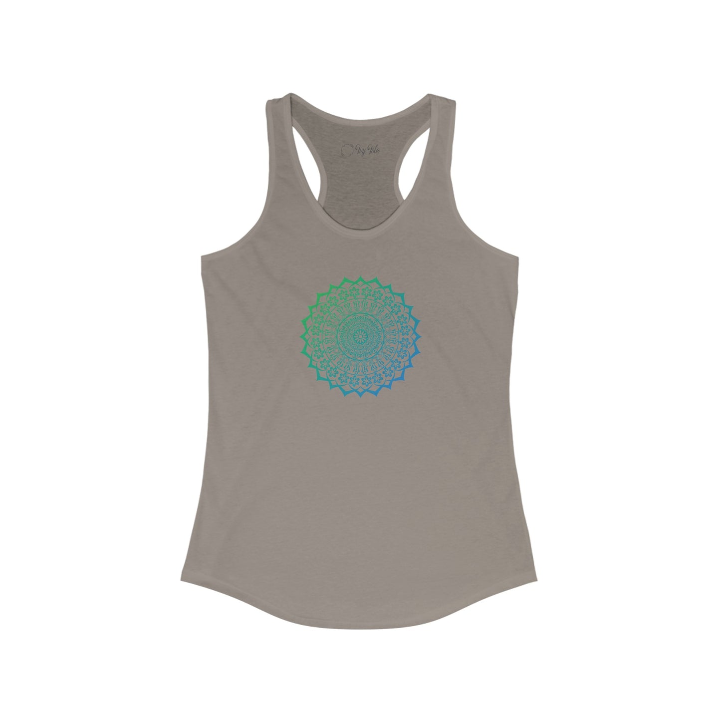 Colorful Mandala Racerback Tank (022)
