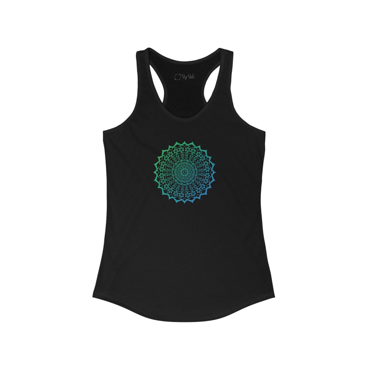 Colorful Mandala Racerback Tank (022)