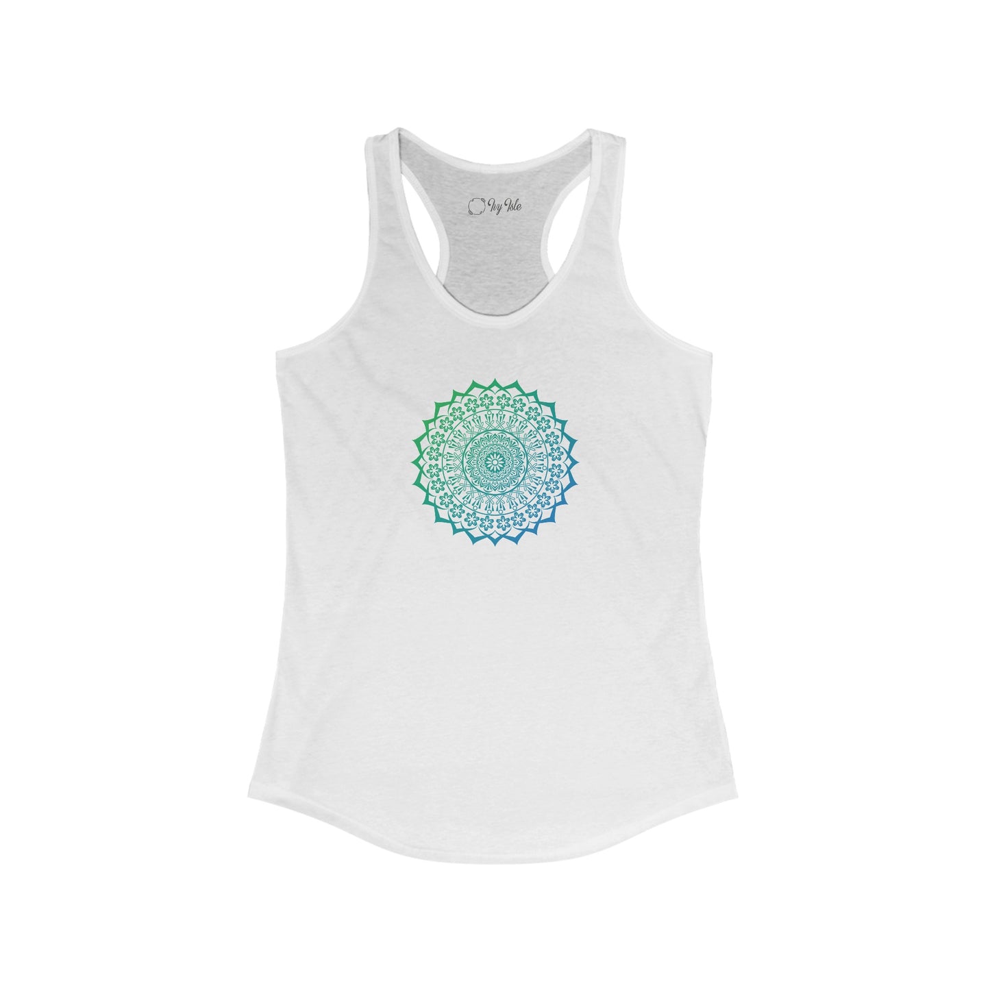 Colorful Mandala Racerback Tank (022)