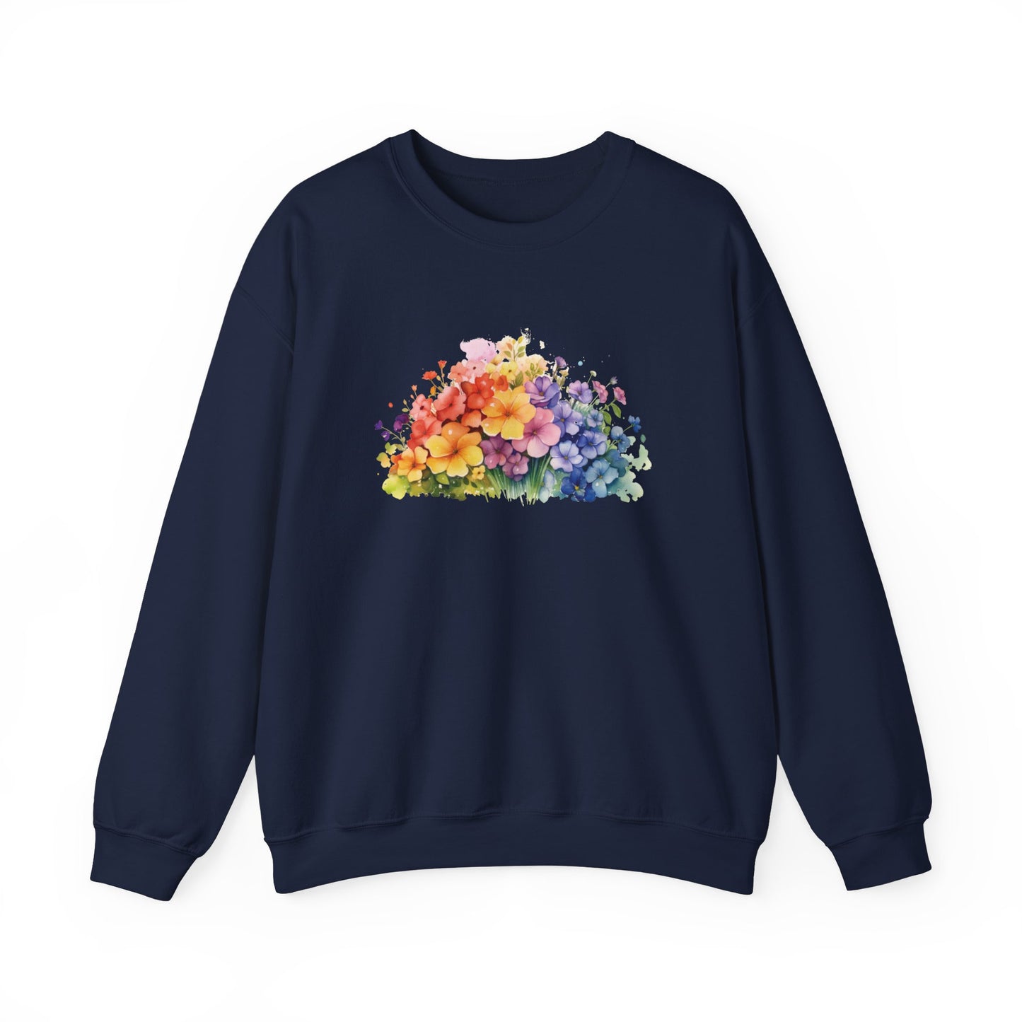 Colorful Flowers Sweatshirt