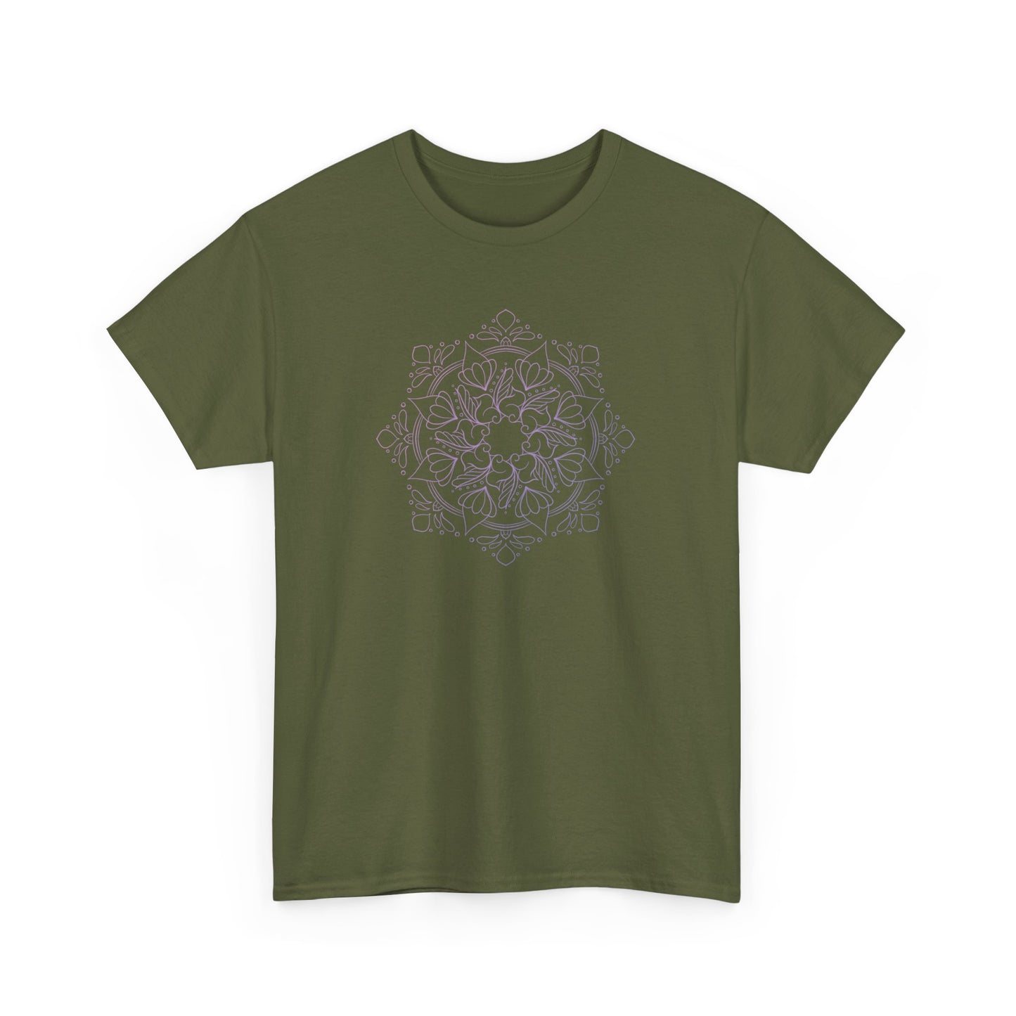Colorful Mandala Short Sleeve Tee (012)