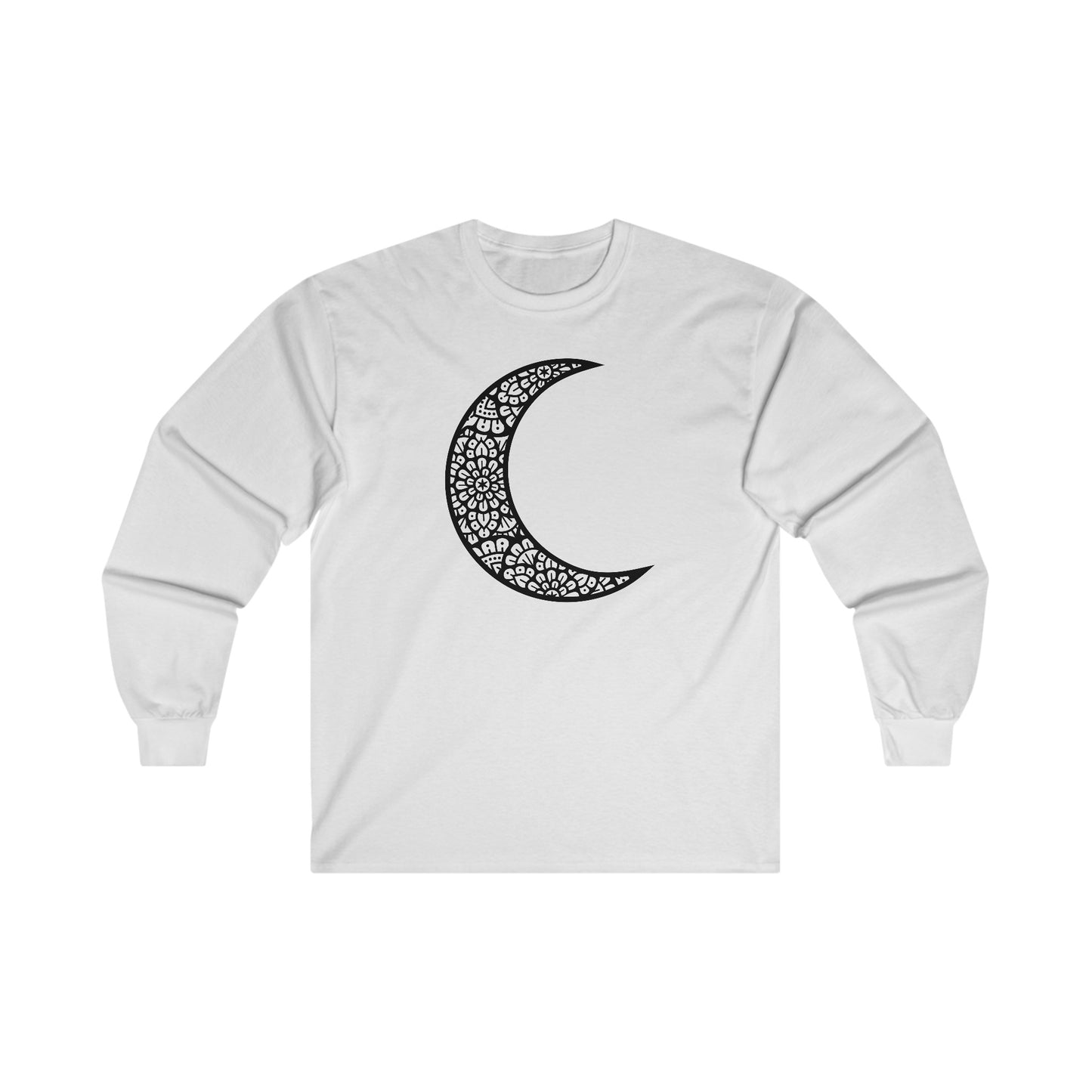 Mandala Moon Long Sleeve Tee