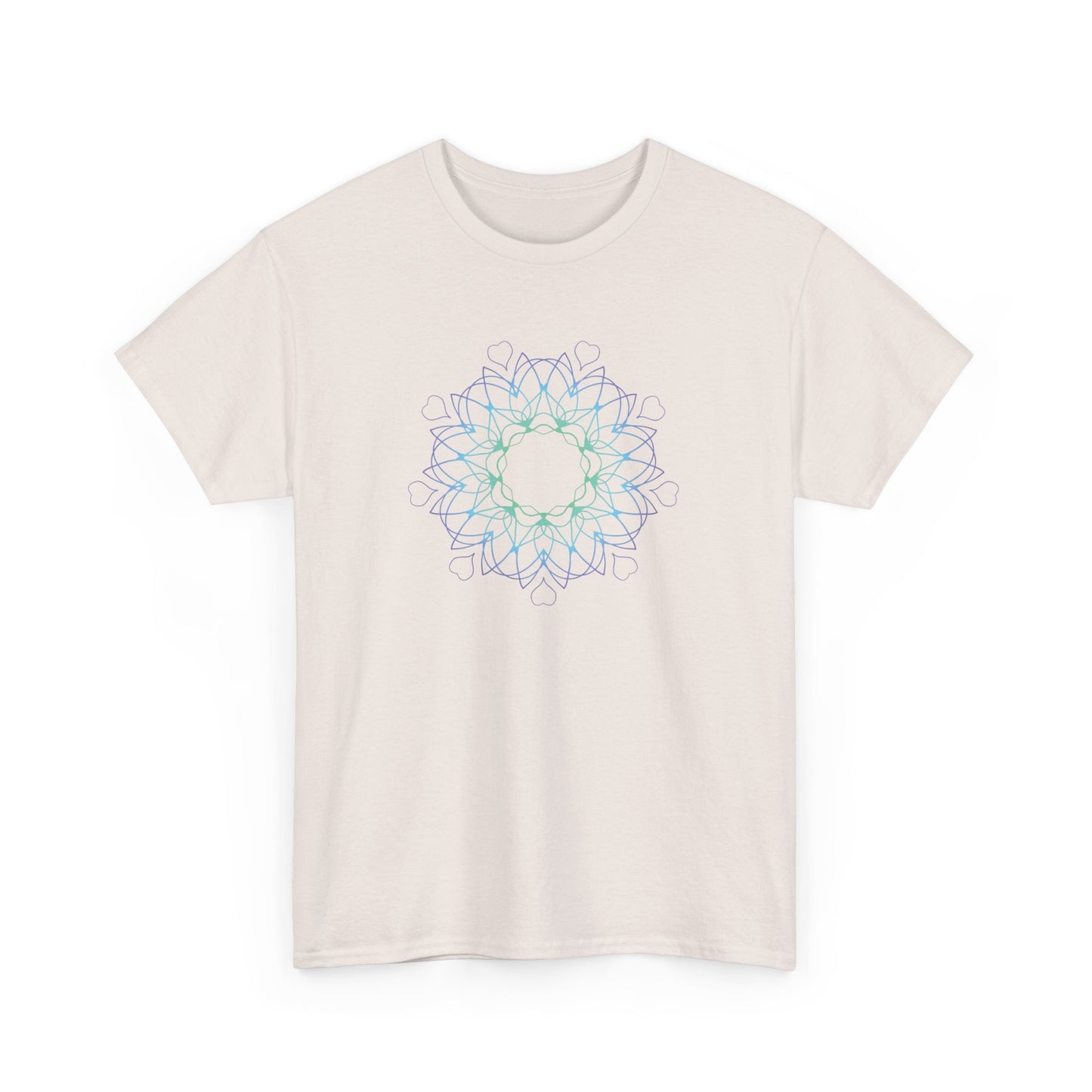 Colorful Mandala Short Sleeve Tee (007)
