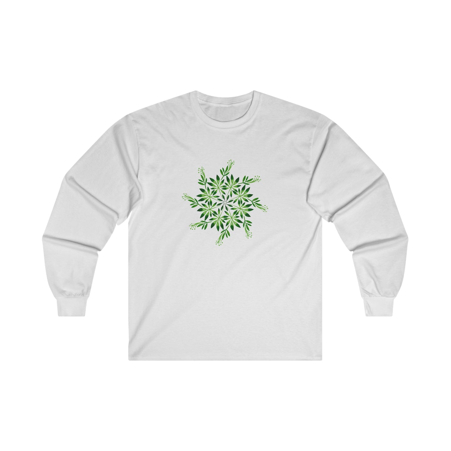 Leaf Mandala Long Sleeve Tee